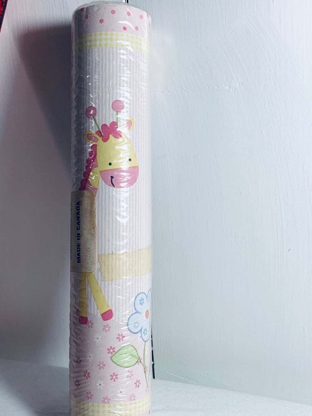 Nursery decor Lambs & Ivy 5 yards pastel wall border roll jungle luv